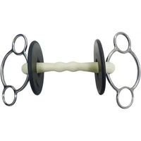 Produktbild von Daslö 3-Ring Gebiss aus Edelstahl in Weiß 13,5 cm