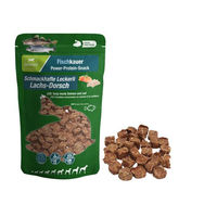 Produktbild von DAUERKAUER Fischkauer Lachs-Dorsch Belohnungssnack ohne Farb- und Aromastoffe 85 g