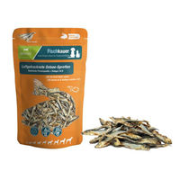 Produktbild von Dauerkauer Fischkauer Ostsee-Sprotten luftgetrockneter Protein-Snack für Hunde und Katzen 60 g - 60 g