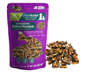 Produktbild von Dauerkauer Fischkauer Zeeland Muscheln Monoprotein Getreidefrei 80 g