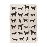 Produktbild von David Fussenegger Hundedecke Hunde Allover aus Baumwolle 70 x 90 cm - 1 Stk.
