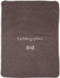 David Fussenegger Hundedecke Lieblingsplatz Braun Baumwolle 70 x 90 cm – Bild 1 von 2