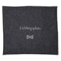 Produktbild von David Fussenegger Hundematte Lieblingsplatz aus Baumwolle Grau Größe L