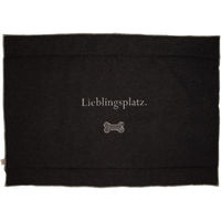 Produktbild von David Fussenegger Hundematte Lieblingsplatz XXL aus Baumwolle Grau Schwarz