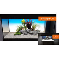 Produktbild von daytime LED-Rückwand backlight Aquarienbeleuchtung für Fische 60x35cm Weiß Blau