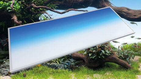 Daytime LED-Rückwand für Aquarium mit Blau-Beleuchtung 100x50cm – Bild 1 von 4