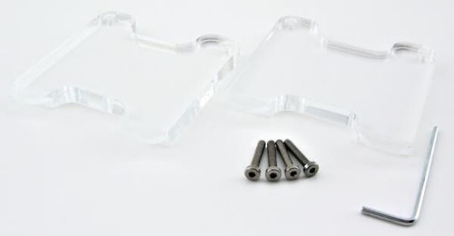 Produktbild von Daytime Onex Acryl-Twin-Adapter Set Transparent - 1 Stk.