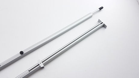 Produktbild von Daytime Teleskop-Ständer Set aus Aluminium in Silber