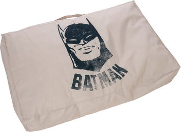 Produktbild von DC Batman Hundematratze Größe M aus Polyester in Schwarz und Beige