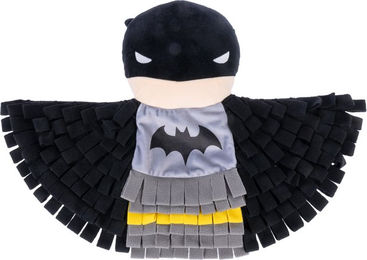 Produktbild von DC Batman Intelligenzspielzeug Schnüffelmatte und Schleckmatte aus Polyester in Schwarz und Grau 50 x 35 cm