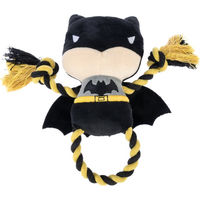 Produktbild von DC Batman Seilspielzeug für Hunde aus Polyester Schwarz Gelb Bunt 25 x 16 cm