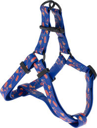 Produktbild von DC Superman Hundegeschirr von Warner Bros in Blau aus wasserabweisendem Biothane Größe L für 62 - 91 cm Brustumfang