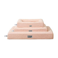 Produktbild von Dear Darling DD-01 Orthopädisches Hundebett und Katzenbett mit Memory Foam XL Apricot
