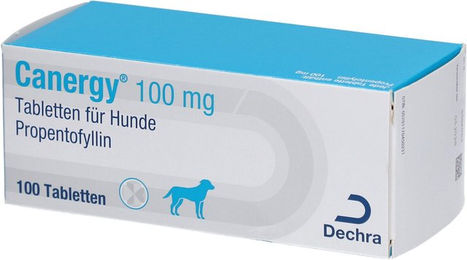 Dechra Canergy Propentofyllin 100 mg Tabletten für Hunde zur Herzunterstützung – Bild 1 von 4