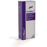Produktbild von Dechra CatMalt Malzpaste zur Unterstützung der Magen-Darm-Funktion und gegen Haarballen für Katzen 50 ml