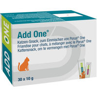 Produktbild von Dechra Porus Add One Katzen Snack Lachs 30 x 10 g Nahrungsergänzung für alle Altersstufen