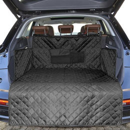 DEFACTO Kofferraumschutz Hund mit Seiten und Ladekantenschutz Schwarz wasserabweisend und kratzfest – Bild 1 von 6