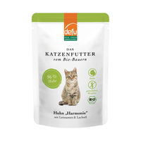 Produktbild von Defu Bio Huhn Harmonie Katzenfutter Adult 12x85g