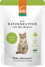 Produktbild von Defu Bio Huhn Harmonie Nassfutter für erwachsene Hunde 85g - 85 g