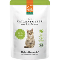 Produktbild von Defu Bio Huhn Harmonie Nassfutter für erwachsene Hunde 85g - 85 g