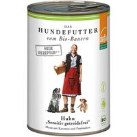 Produktbild von Defu Bio Huhn Sensitiv Hundefutter getreidefrei Adult 12x410g