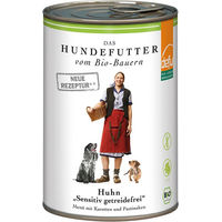 Produktbild von Defu Bio Huhn Sensitiv Hundefutter getreidefrei Adult 410g - 410 g