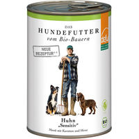 Produktbild von defu Bio Hundefutter Huhn Sensitiv Nassfutter Adult 410g - 410 g
