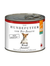 Defu Bio Hundefutter Rind und Reis Sensitive Nassfutter Adult 200 g - 200 g – Bild 1 von 1