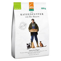 Produktbild von defu Bio Katzen Trockenfutter Geflügel Adult Getreidefrei 2er Pack 2 x 800 g - 2 x 800 g