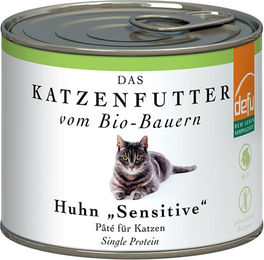 Defu Bio Katzenfutter Sensitive Huhn Paté Adult 200g - 200 g – Bild 1 von 3