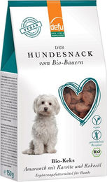 Produktbild von Defu Bio-Keks Amaranth mit Karotte und Kokosöl Vegan 150g - 6 x 150 g