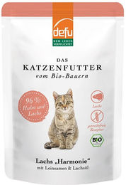 Defu Bio Lachs Harmonie Hundefutter Adult Lachs und Huhn 14x85g – Bild 1 von 2