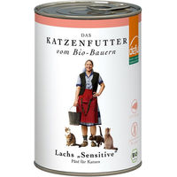 Produktbild von Defu Bio Lachs Sensitive Pate für erwachsene Hunde 12x410g