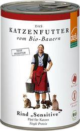 Produktbild von Defu Bio Rind Sensitive Pate für Adult Hunde 410g - 410 g