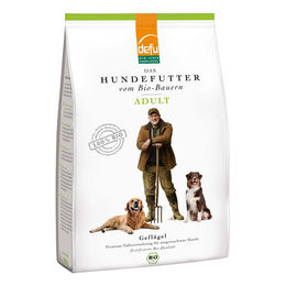 DEFU DEMETER FELDERZ Bio Hund Trockenfutter Geflügel Adult Glutenfrei 800g - 800 g – Bild 1 von 7