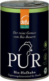 Defu Demeter Felderz PUR Bio-Hofhuhn Nassfutter für Hunde 400g Dose - 400 g – Bild 1 von 2