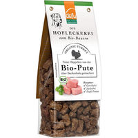 Produktbild von Defu Hofleckerei Bio Pute Belohnungssnack für Hunde 125g - 125 g
