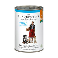 Produktbild von Defu Junior Bio-Geflügel Sensitive Hundefutter 12x400g
