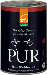 Defu PUR Bio Weiderind Hund Nassfutter 400g - 400 g – Bild 1 von 4
