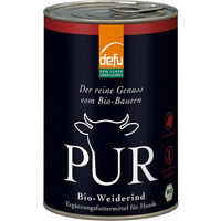 Produktbild von Defu PUR Bio Weiderind Hund Nassfutter 400g - 400 g