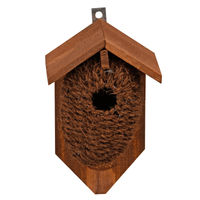 Produktbild von degawo Kokos-Nistkasten für Zaunkönig und Wildvögel Braun 26x15x10 cm mit Haken