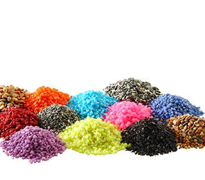 Dehner Aqua Aquarienkies Bodengrund für Fische und Welse in Grün und Bunt - 5 kg – Bild 1 von 2