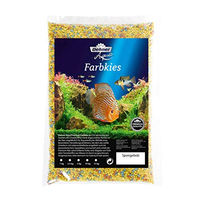 Produktbild von Dehner Aqua Aquarienkies Bodengrund für Süßwasser bunt Gelb Blau 5 kg - 5 kg