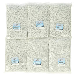 Produktbild von Dehner Aqua Aquarienkies Carrara Weiß für Süßwasser Fisch Bodengrund 15 kg - 6 x 2,5 kg