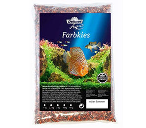 Dehner Aqua Aquarienkies Indian-Summer Bodengrund für Süßwasser Fisch Braun - 5 kg – Bild 1 von 4