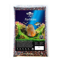 Produktbild von Dehner Aqua Aquarienkies Rio Bodengrund für Süßwasser Fisch bunt 5 kg