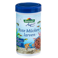 Produktbild von Dehner Aqua Fischfutter Rote Mückenlarven proteinreich für Zierfische 20 g
