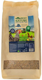 Dehner Best Nature Bio Hühnerfutter Vital für Hühner und Ziergeflügel aus Vollkorngetreide 10 kg – Bild 1 von 3