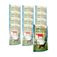 Produktbild von Dehner Best Nature Hundefutter Nassfutter Adult Rind 12 x 150 g Beutel 1.8 kg ohne Farb- und Aromastoffe