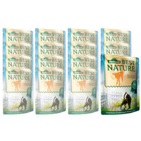 Produktbild von Dehner Best Nature Katzenfutter Nassfutter Adult Kalb ohne chemische Zusatzstoffe 16 x 85 g Beutel